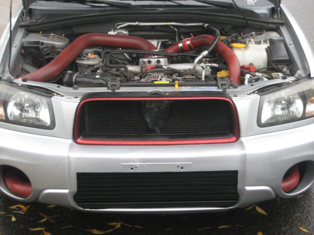 Post pics of your cars with front mount intercoolers! Subaru Forester