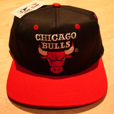  Fashion Snapback  on Vintage Chicago Bulls Snapback Hat Original 90s Nwt