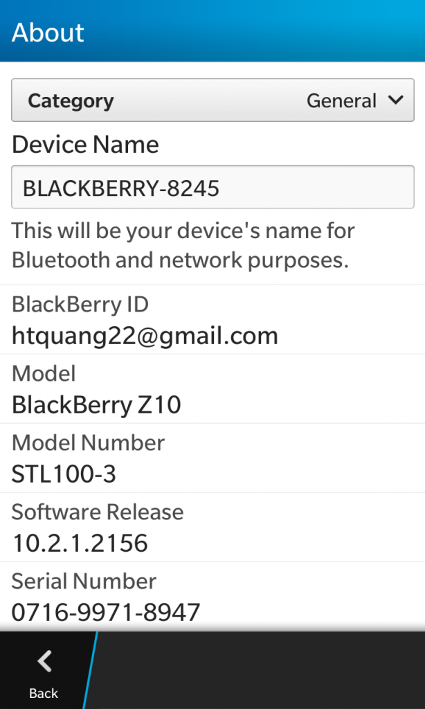 bán Blackberry Z10 like new, fullbox còn bảo hành