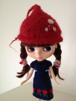 Toadstool Hat For Blythe