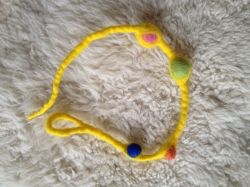 Wool Necklace/Headband/Bracelet for Doll