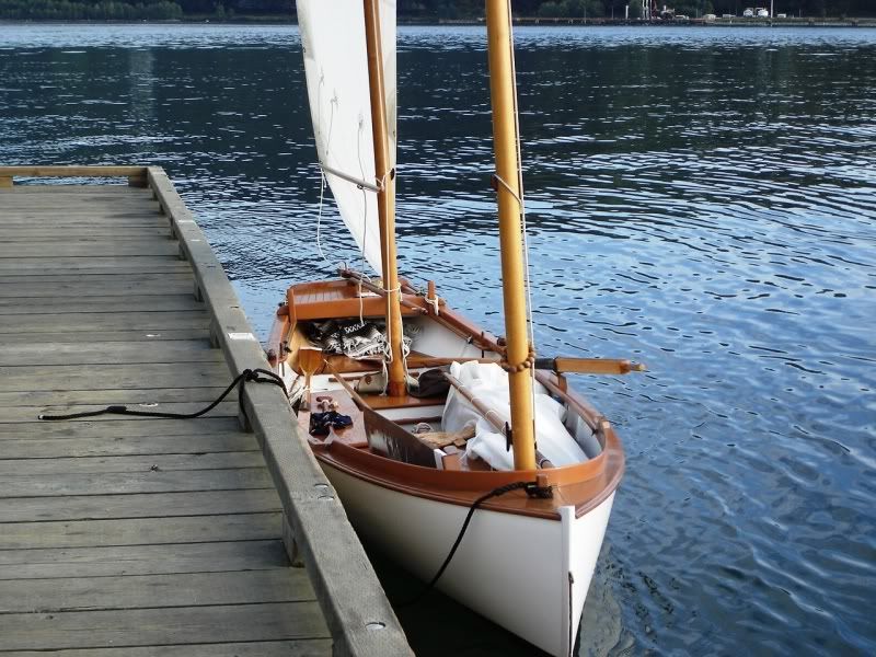 Re: Which wooden sailing dinghy for one woman? Caledonia yawl?