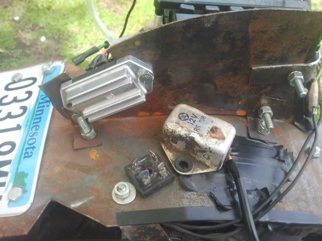 Honda cb350 radio shack rectifier #2