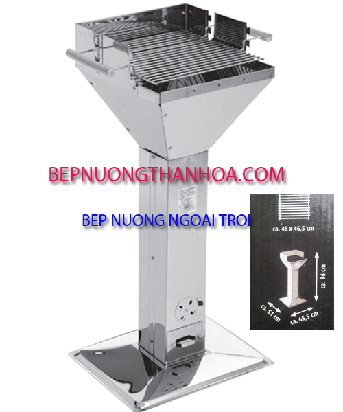 Bếp nướng than hoa ( Than củi )  Đẹp , sạch sẽ, dễ sử dụng,  giá rẻ nhất - 1