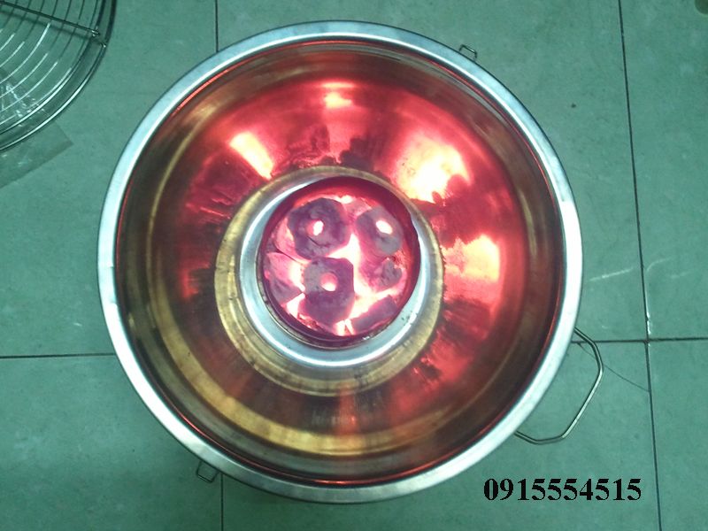 Bếp nướng than hoa ( Than củi )  Đẹp , sạch sẽ, dễ sử dụng,  giá rẻ nhất