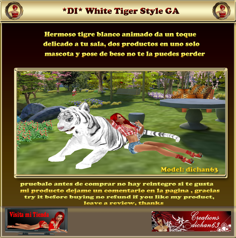 imag prod White Tiger Style GA