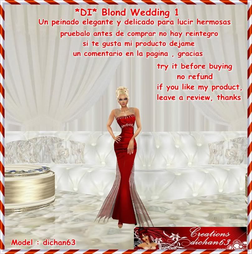 imagen producto Blond Wedding 1