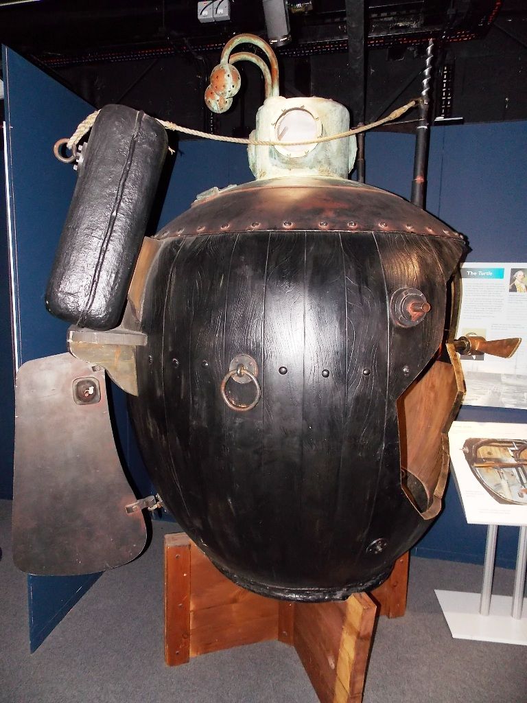 The Turtle First Combat Submarine Prototypes, Experimentals, World