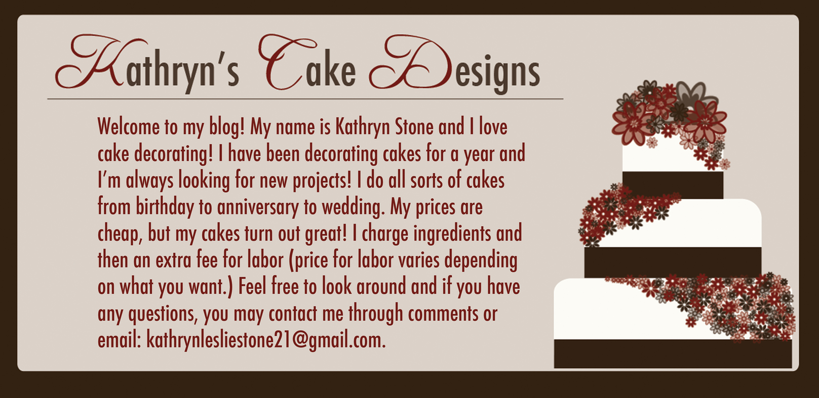 Kathryn's Cake Design