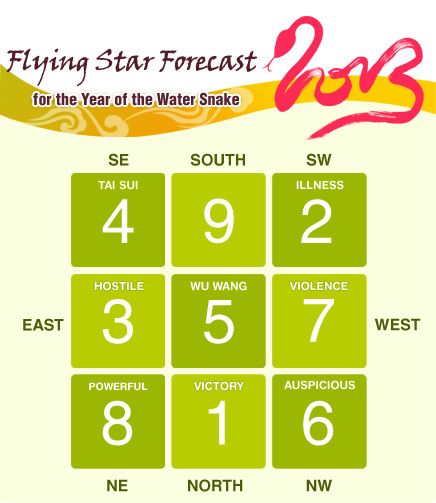 Flying Star Chart 2014