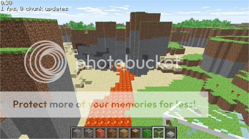 ground-level lava from the start? - Classic - Creative Mode - Archive