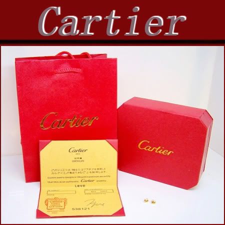 Kit Pulseira Love Cartier Documentos os papéis da caixa Cartier