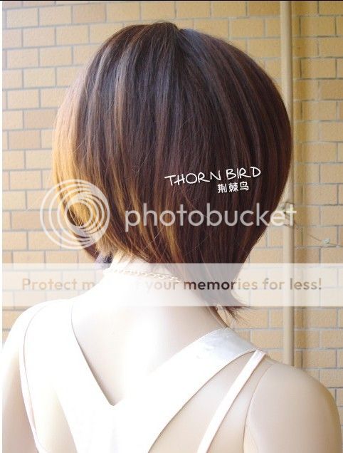 Short Fashion New brown Cosplay Cute Girl Hair WigWA341  